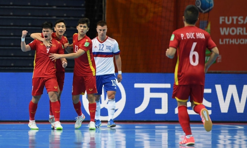 Đội tuyển Việt Nam rời Futsal World Cup 2021 sau trận cầu kịch tính
