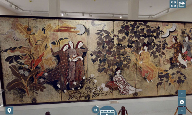 Tham quan trực tuyến - Lối ra của Bảo tàng mùa Covid