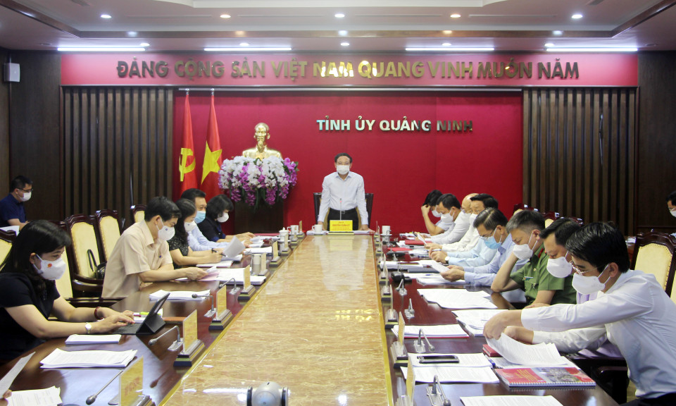 Hội nghị Ban Thường vụ Tỉnh ủy