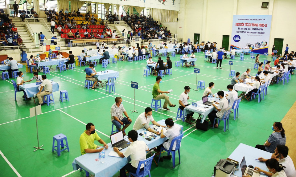 “Lá chắn” an toàn phòng Covid-19 ở ngành Than