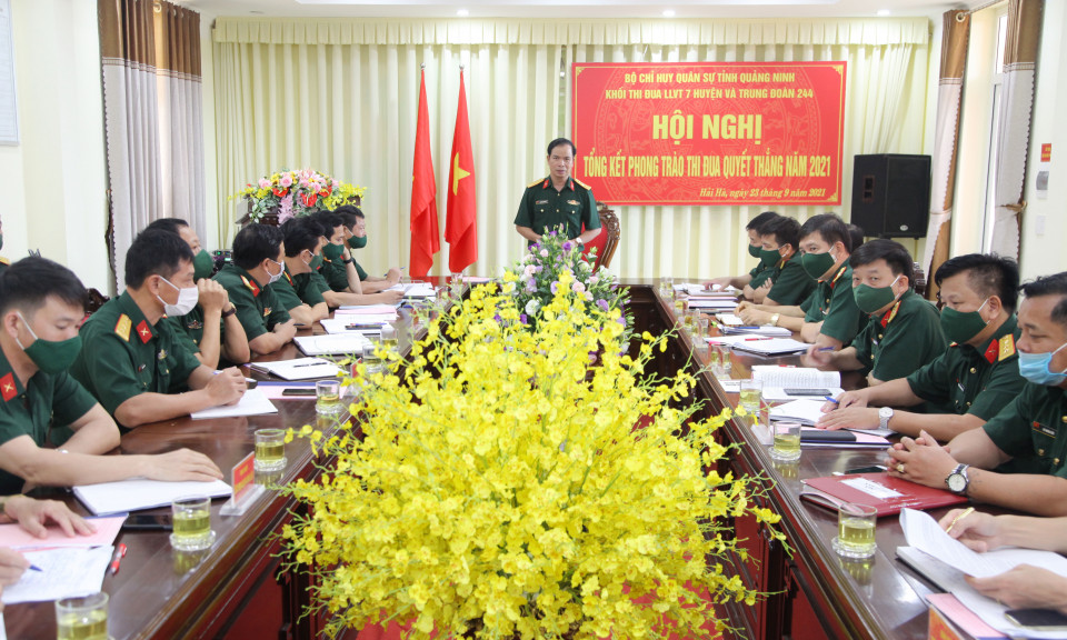 Tổng kết phong trào Thi đua Quyết thắng năm 2021