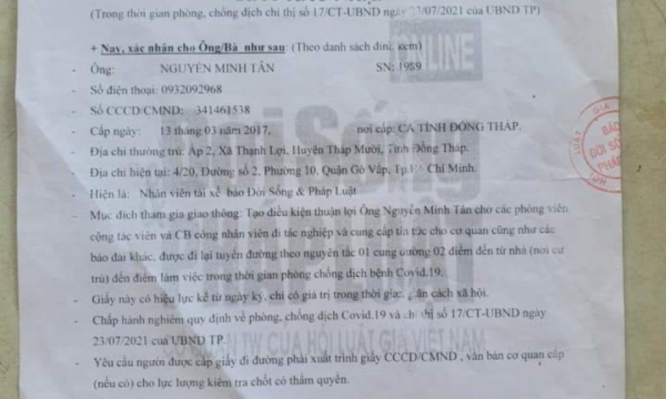 Khởi tố nhóm làm giả giấy tờ