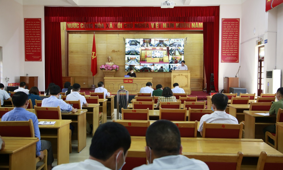 Đại biểu Quốc hội Thích Thanh Quyết tiếp xúc cử tri huyện Tiên Yên