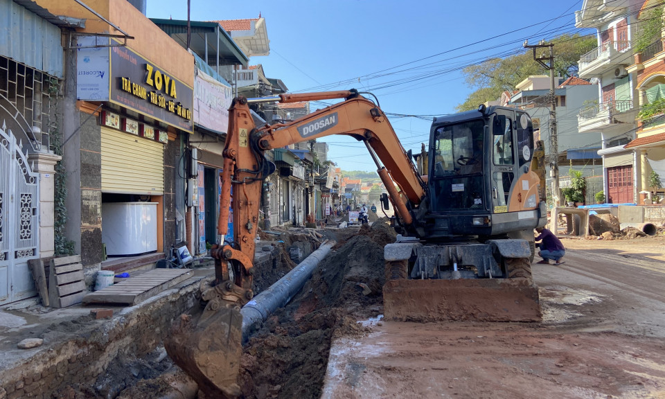 Dự án cải tạo chỉnh trang tuyến đường Ba Lan: Dự kiến hoàn thành vào đầu tháng 10/2021