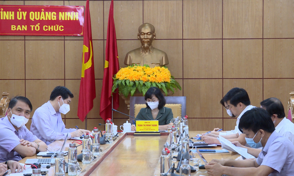 Ban Tổ chức Trung ương giao ban trực tuyến toàn quốc