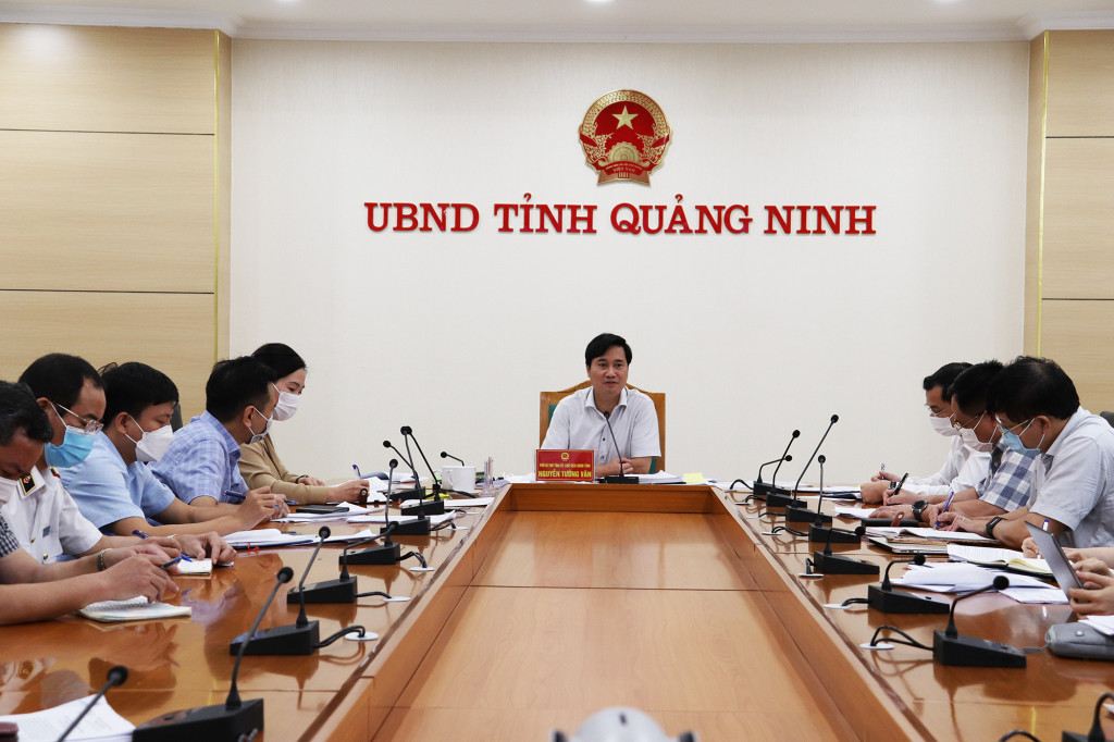 The meeting was held under the chairmanship of Quang Ninh’s Chairman of the People’s Committee, Nguyen Tuong Van.