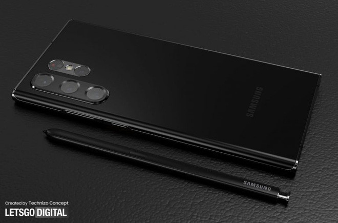 Ảnh thiết kế Galaxy S22 Ultra với bút S Pen: Thế này thì cần gì Galaxy Note - Ảnh 3.