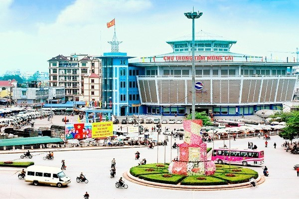 Part of Mong Cai city in Quang Ninh province (Photo: baoquangninh.com.vn)