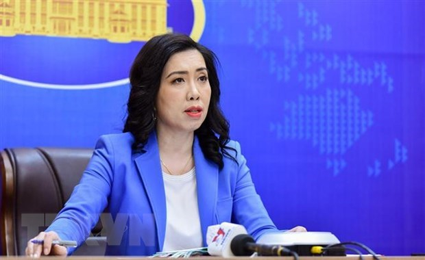 Foreign Ministry’s spokeswoman Le Thi Thu Hang (Photo: VNA)