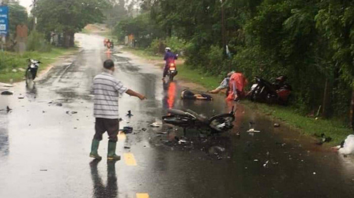 Vụ TNGT 3 người chết ở Quảng Nam: Một nạn nhân mới 14 tuổi vẫn lái xe máy 1