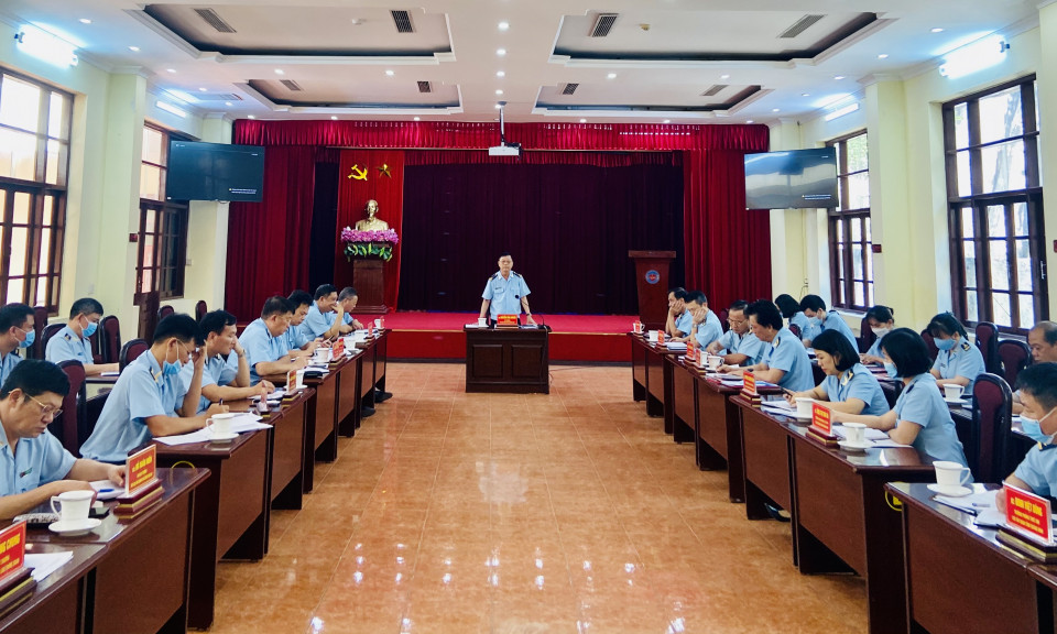 Cục Hải quan tỉnh tổ chức hội nghị giao ban quý III/2021