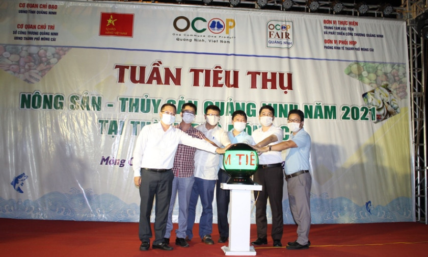 Tuần tiêu thụ nông sản - thủy sản Quảng Ninh năm 2021 tại TP Móng Cái