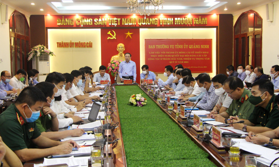 TP Móng Cái cần tập trung làm tốt công tác GPMB và thu hút đầu tư