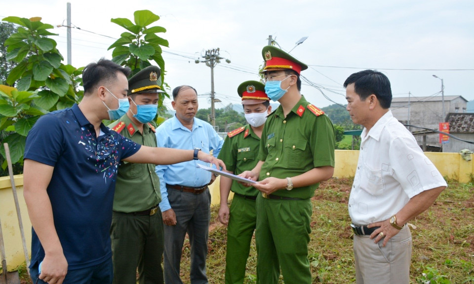Đảm bảo điều kiện làm việc cho lực lượng công an xã