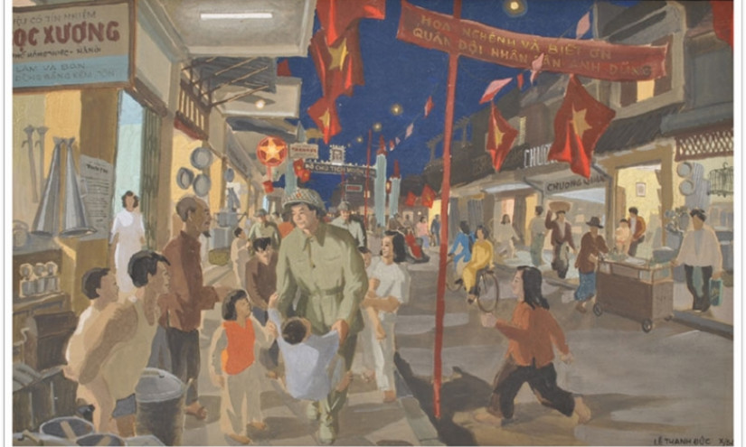 Memories of Hanoi through works of art and graphics