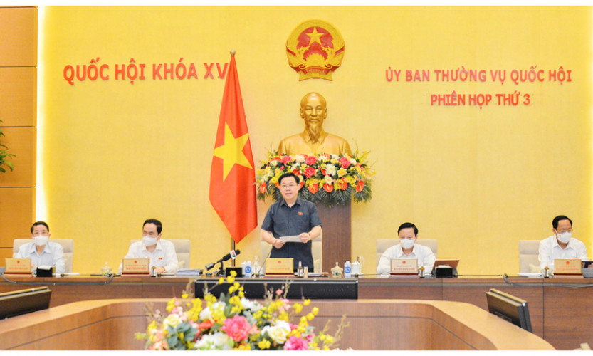 Phiên họp thứ tư của Ủy ban Thường vụ Quốc hội khai mạc ngày 11/10