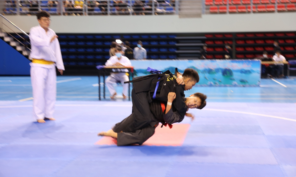 Hấp dẫn giải Taekwondo và Pencak Silat, Đại hội TDTT tỉnh Quảng Ninh lần thứ IX năm 2021-2022