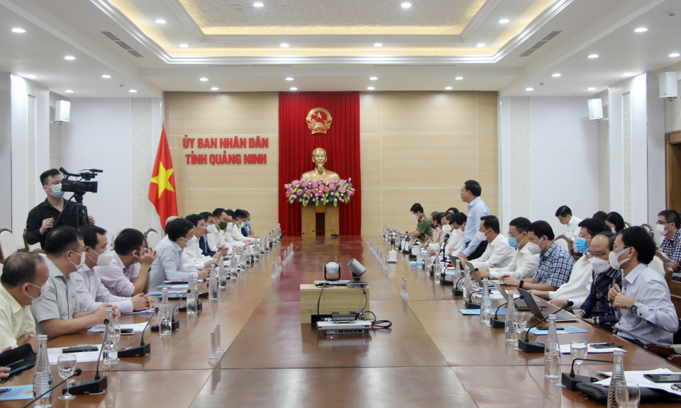 Tỉnh Quảng Ninh làm việc với Phòng Thương mại và Công nghiệp Việt Nam