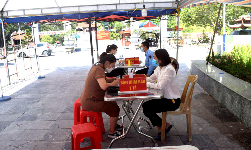 Phòng chống dịch Covid-19 tại các khu di tích