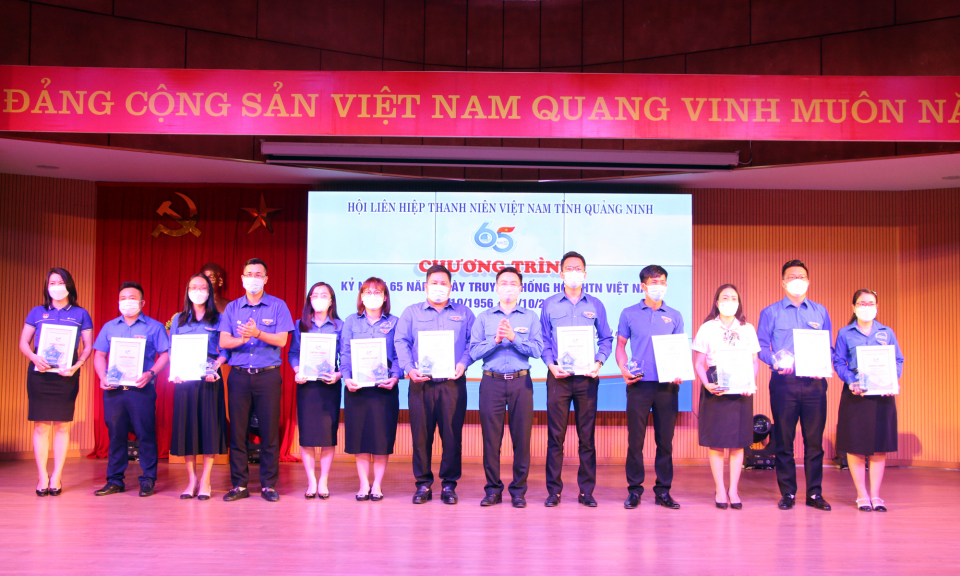 Tuyên dương 65 thủ lĩnh thanh niên, mô hình thanh niên tiêu biểu