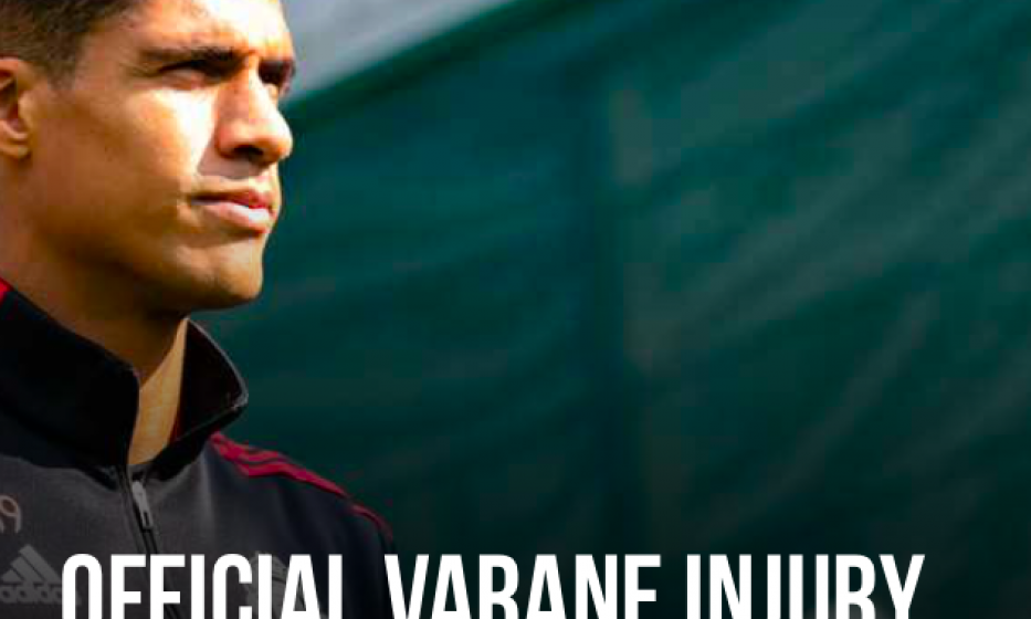Man Utd công bố tin xấu về tình trạng của Varane