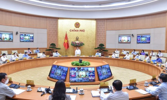 Nghị quyết phiên họp Chính phủ thường kỳ tháng 9/2021