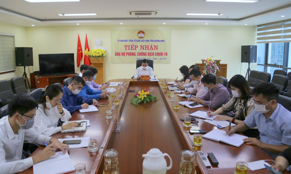 Hội nghị trực tuyến toàn quốc giao ban công tác Mặt trận quý III năm 2021