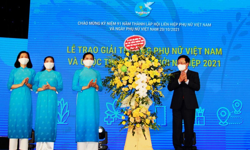 Vinh danh 16 tập thể, cá nhân nhận Giải thưởng Phụ nữ Việt Nam năm 2021