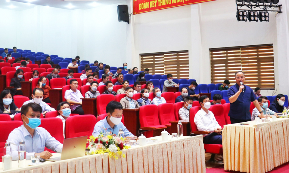 Tập huấn nghiệp vụ công tác GPMB dự án trọng điểm