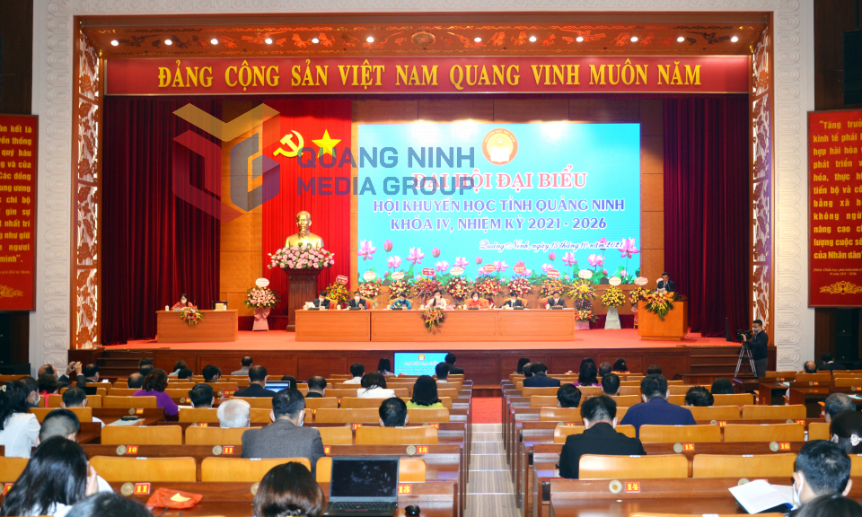 Đại hội Đại biểu Hội Khuyến học tỉnh Quảng Ninh khoá IV, nhiệm kỳ 2021-2026, tháng 10-2021