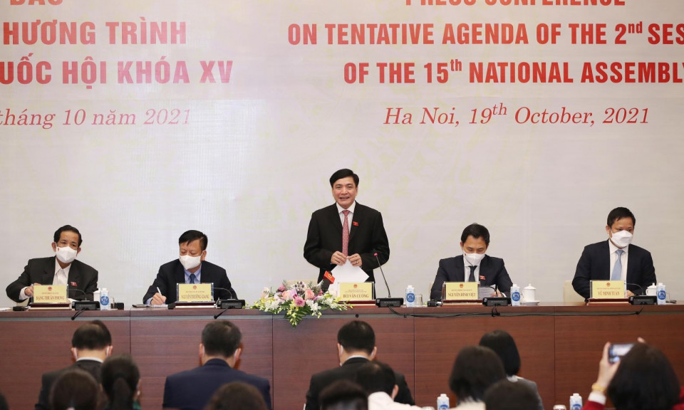 Quốc hội sẽ dành thời gian chất vấn và trả lời chất vấn về những vấn đề xã hội quan tâm