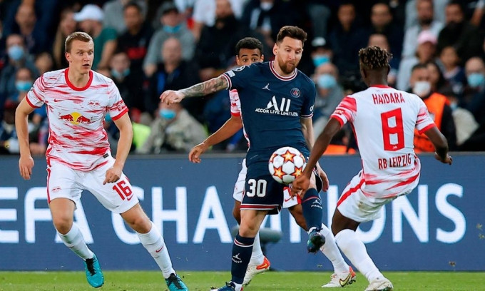 Messi giúp PSG thắng ngược ở Champions League