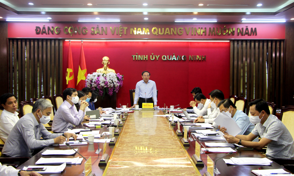 Hội nghị Ban Thường vụ Tỉnh ủy