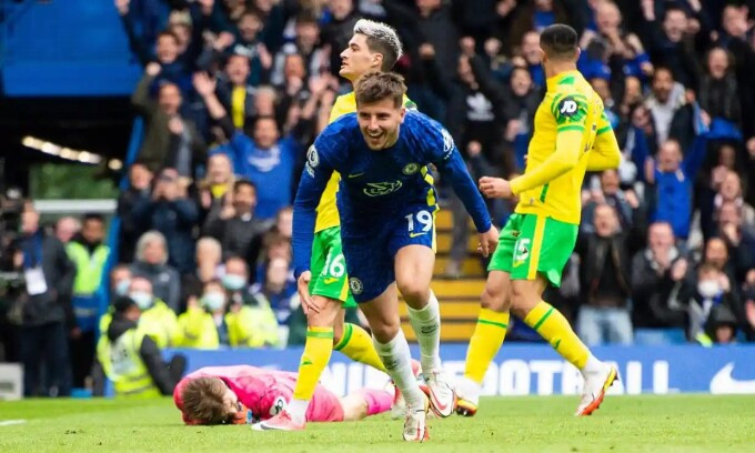 Chelsea thắng 7-0 tại Ngoại hạng Anh