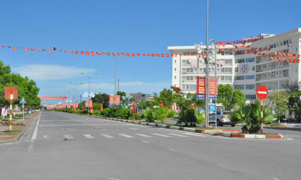 Nâng cấp đô thị Quảng Hà