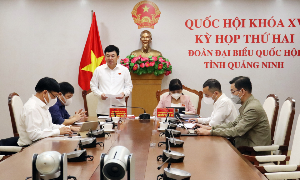Quốc hội thảo luận tại tổ và hội trường về 2 dự án Luật