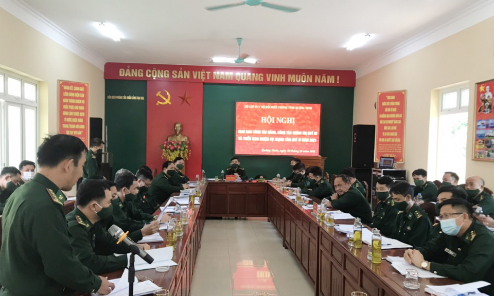 Đảng ủy BĐBP tỉnh triển khai nhiệm vụ công tác những tháng cuối năm 2021