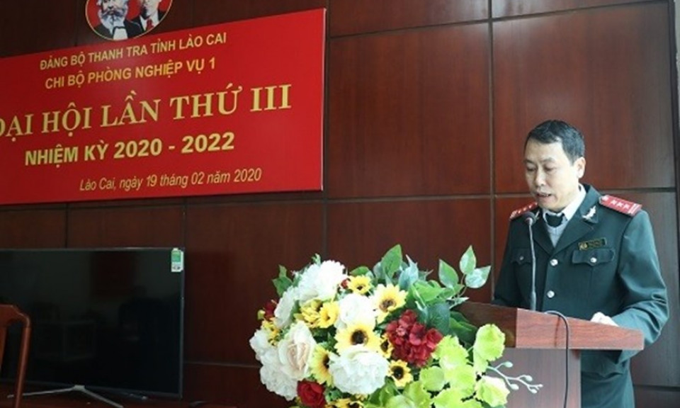 Tạm đình chỉ công tác Chánh Thanh tra tỉnh Lào Cai