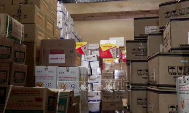 Tạm giữ trên 11.500 chai, gói thuốc bảo vệ thực vật không rõ nguồn gốc