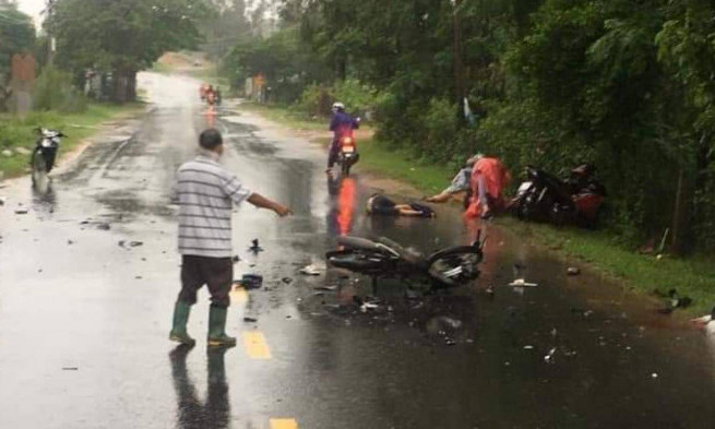 Vụ TNGT 3 người chết ở Quảng Nam: Một nạn nhân mới 14 tuổi vẫn lái xe máy