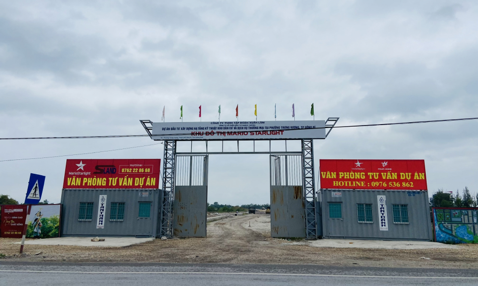 Chấn chỉnh sai phạm liên quan đến dự án của Tập đoàn Xuân Lãm