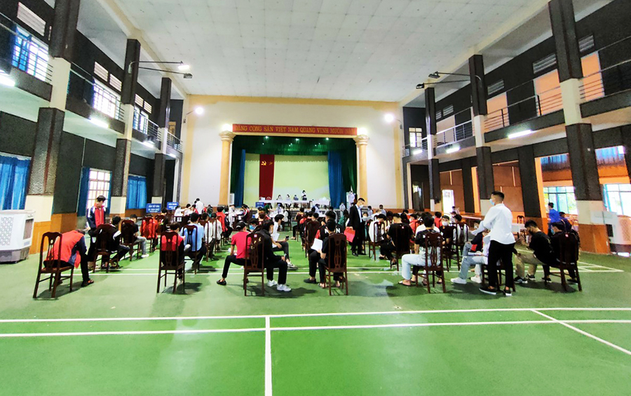 Trường CĐ Công nghiệp và Xây dựng là một trong những đơn vị thực hiện tầm soát đạt kết quả cao.