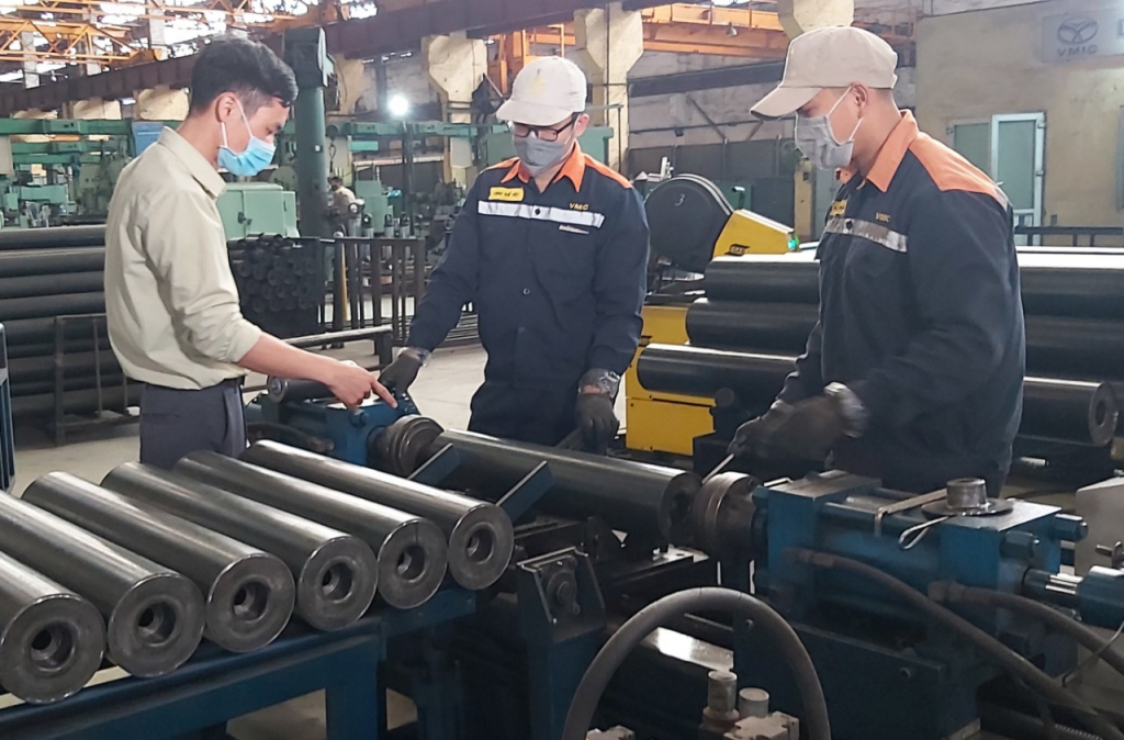 10 tháng đầu năm khối Cơ khí đã hoàn thành kế hoạch năm 2021 (Sản xuất tại Công ty CP công nghiệp ô tô)