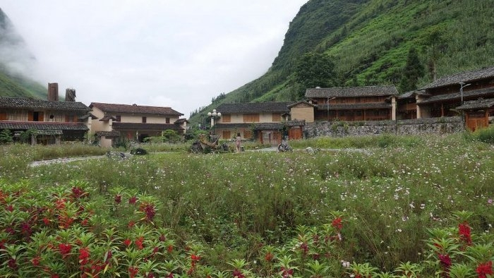 The community-based culture and tourism village in Pa Vi Ha Hamlet, Pa Vi Commune, Meo Vac District. (Photo: NDO)