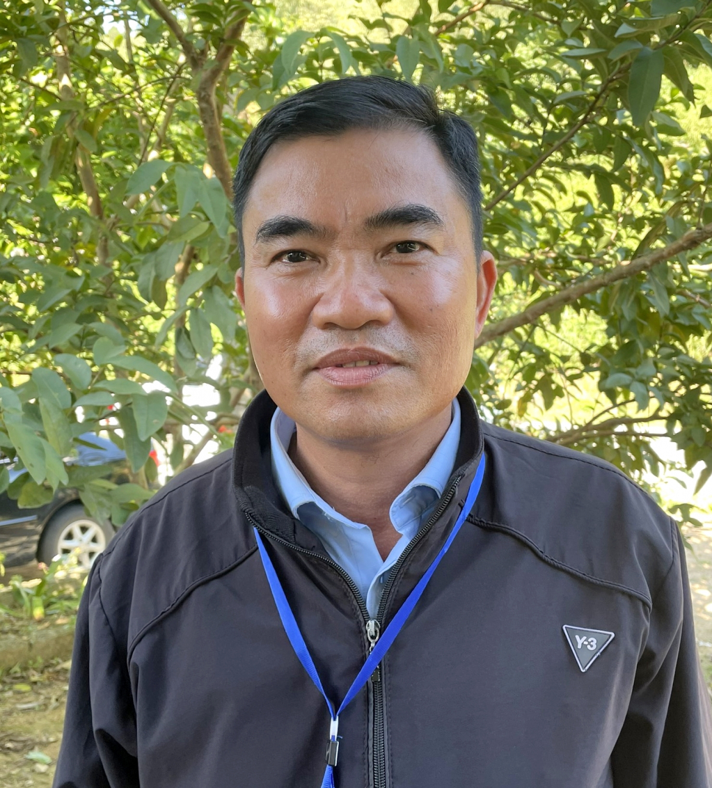 Ông Lã Văn Quý, Phó Chủ tịch UBND xã Phong Dụ.