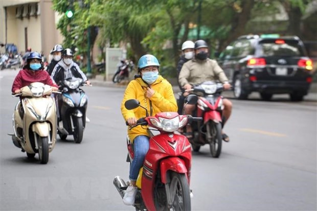 Bac Bo bat dau dot ret, vung nui cao duoi 8 do C, Ha Noi 15 do C hinh anh 1