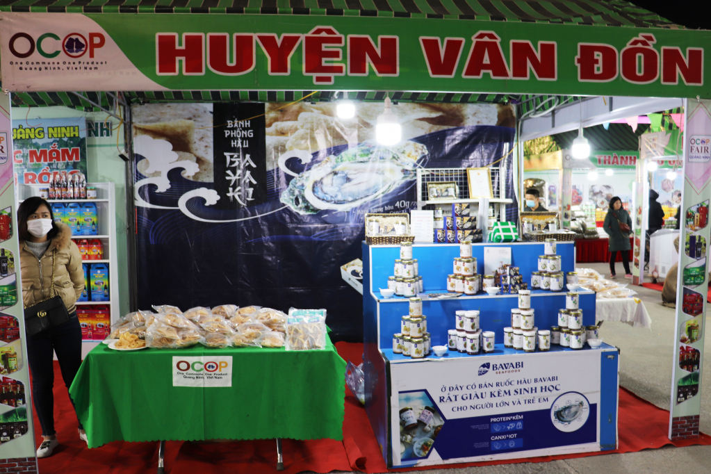 OCOP Quang Ninh fair aims to promote the consumption of products, and creating a premise for the development of services.