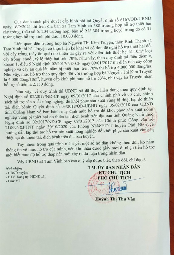 Hỗ trợ thiệt hại do bão chỉ 2.000 đồng: Yêu cầu kiểm điểm vì làm việc máy móc - Ảnh 3.