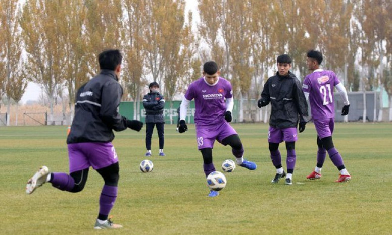 Đội tuyển U23 Việt Nam vẫn rèn sút luân lưu chờ đấu U23 Myanmar
