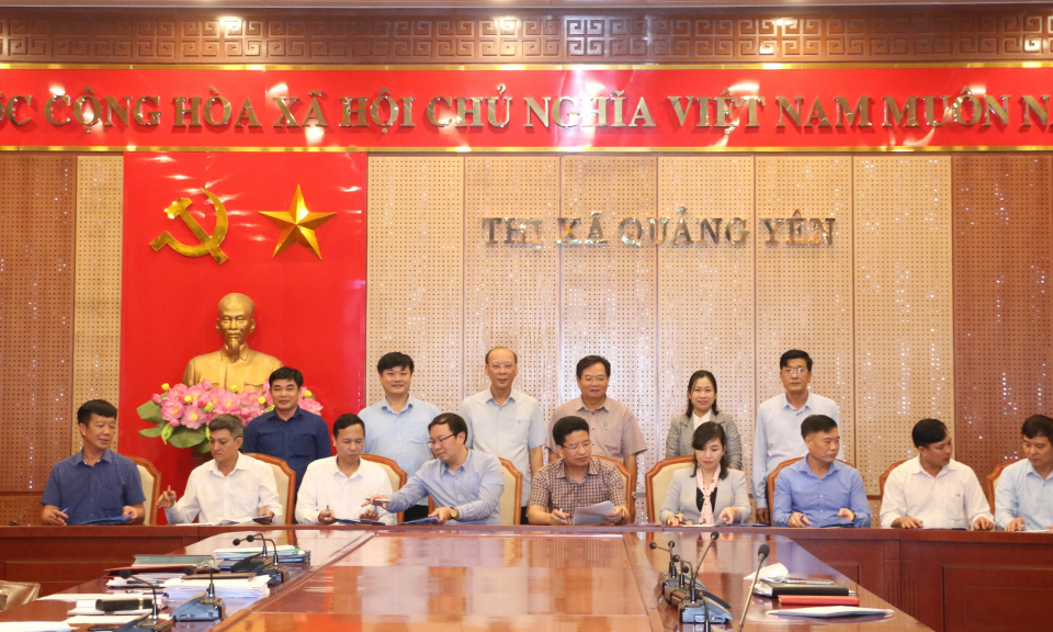 Quảng Yên: Phát động đợt cao điểm 35 ngày đêm GPMB Dự án đường ven sông từ đường cao tốc Hạ Long - Hải Phòng đến TX Đông Triều